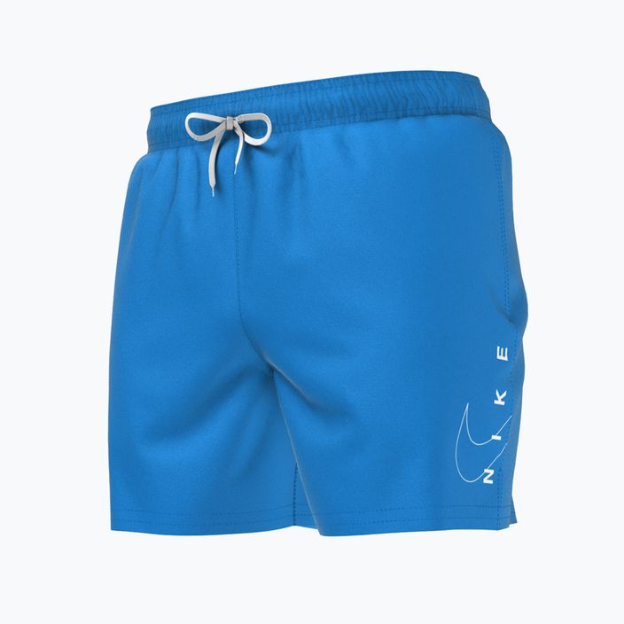 Pantaloncini da bagno Nike Swoosh Break 5" Volley da uomo, foto blu