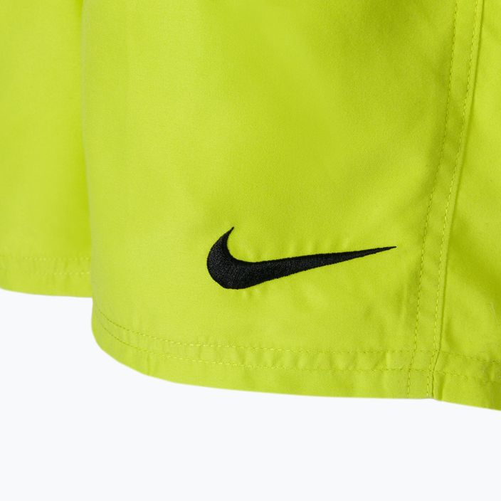Pantaloncini da bagno Nike Essential 4" Volley da bambino verde atomico 3