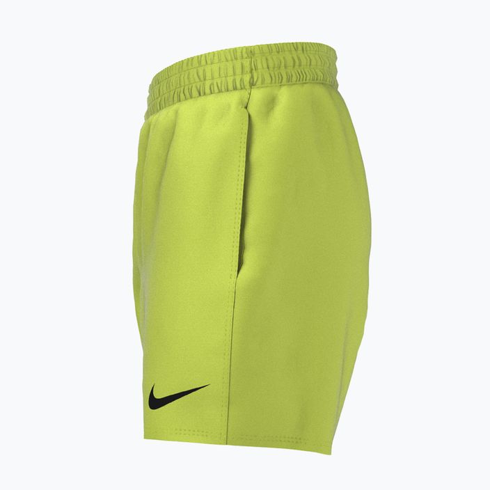 Pantaloncini da bagno Nike Essential 4" Volley da bambino verde atomico 5