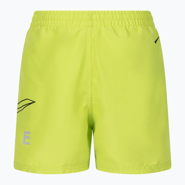 Pantaloncini da bagno Nike Split Logo 4" Volley da bambino verde atomico 2