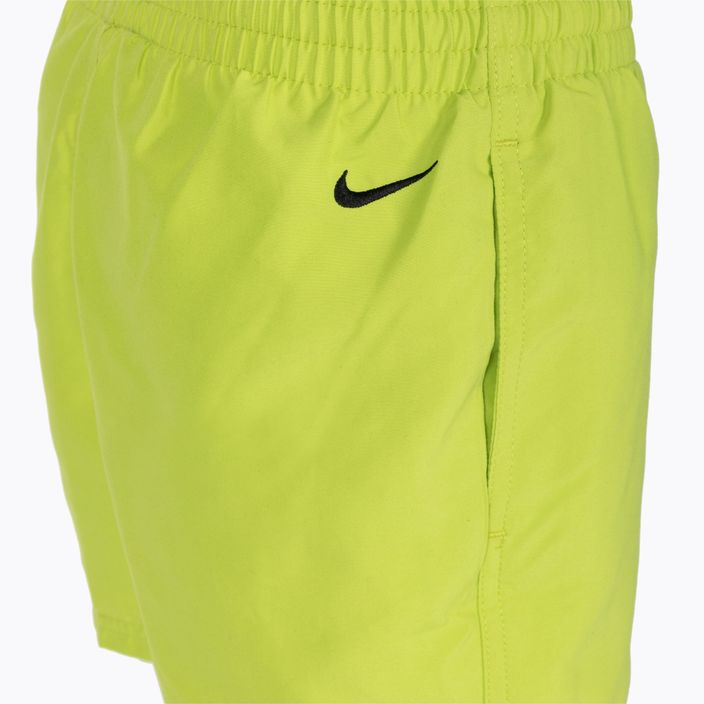 Pantaloncini da bagno Nike Split Logo 4" Volley da bambino verde atomico 4