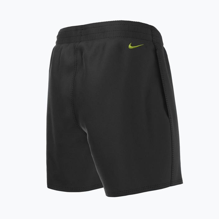 Pantaloncini da bagno Nike Split Logo 4" Volley da bambino, nero 7