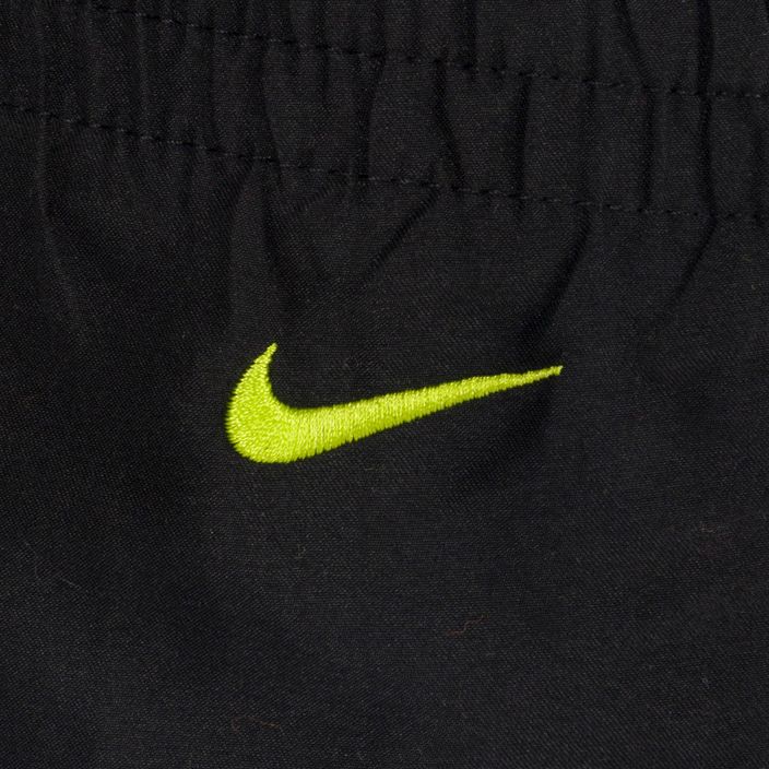 Pantaloncini da bagno Nike Split Logo 4" Volley da bambino, nero 4