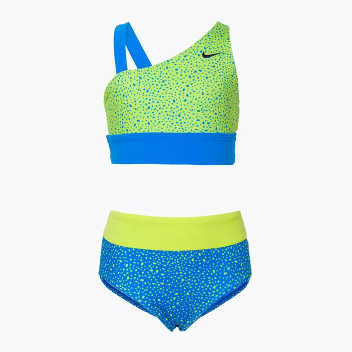 Nike Water Dots Asymmetrical photo costume da bagno a due pezzi per bambini