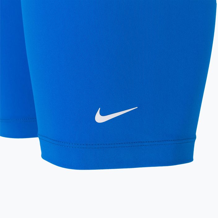 Costume da bagno Nike Hydrastrong Solid Jammer da uomo, foto blu 3