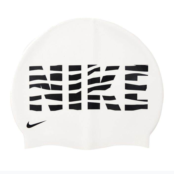 Cuffia Nike Wave Stripe Graphic 3 bianco 2