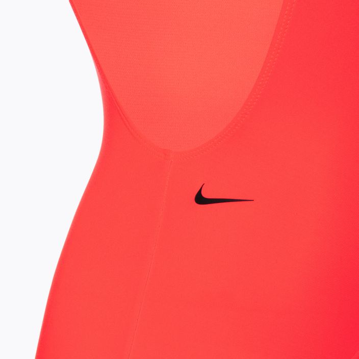 Costume intero Nike Multi Logo Bright Crimson da donna 4