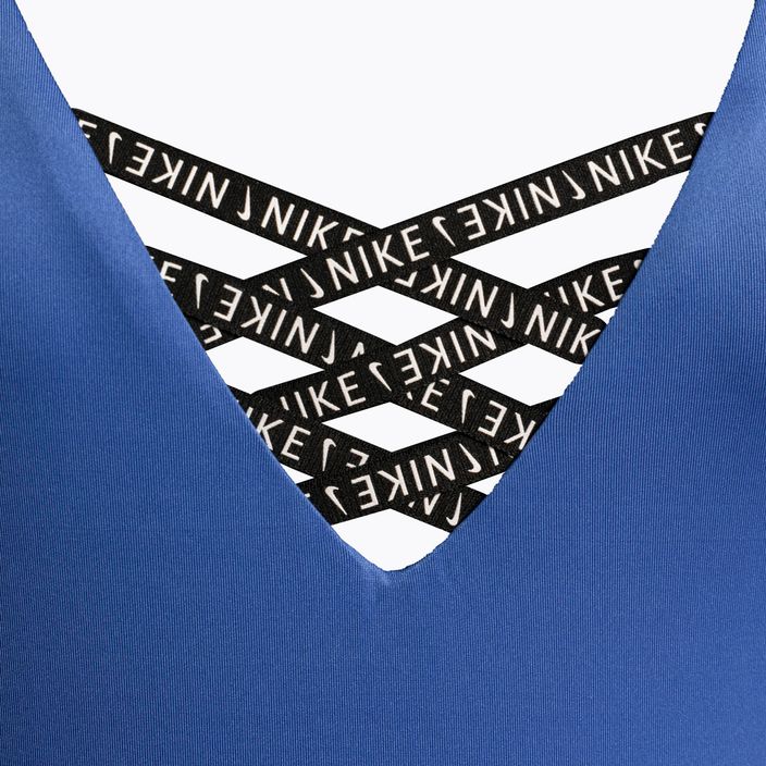 Nike Sneakerkini U-Back costume intero donna blu pacifico 3