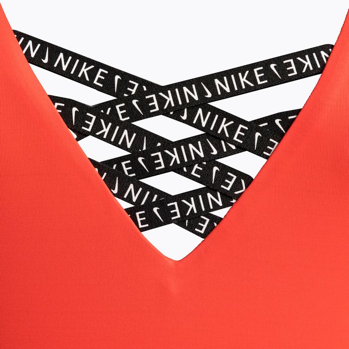 Nike Sneakerkini U-Back - costume da bagno intero da donna, colore cremisi brillante 3