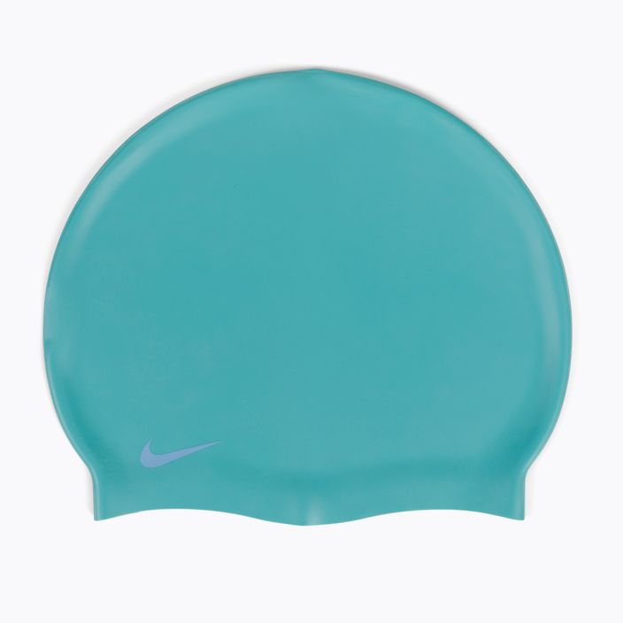 Cuffia da nuoto Nike Solid Silicone lavato verde acqua