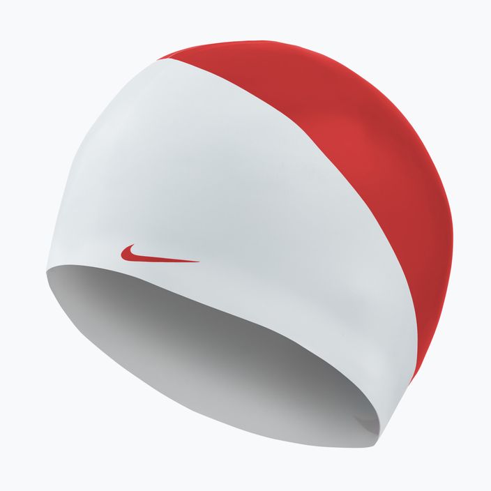 Nike Jdi Slogan cuffia da bagno rosso/bianco 5