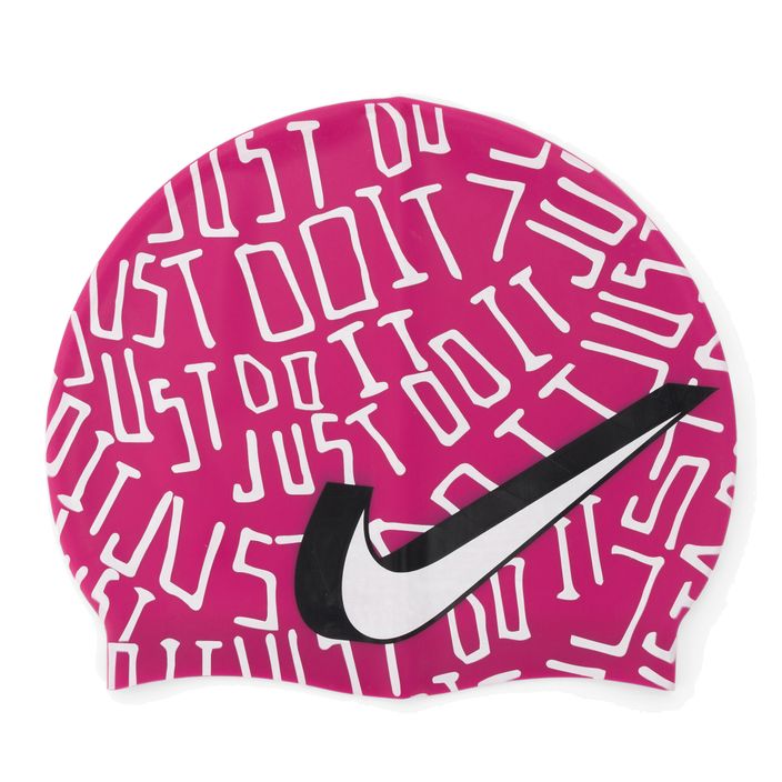 Nike Jdi Scribble Graphic 2 rosa prima cuffia da nuoto 2