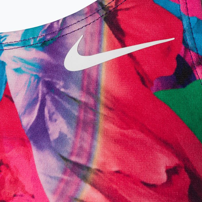 Costume intero da donna Nike Multiple Print Fastback viola 3