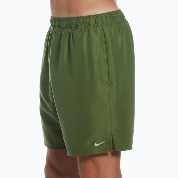 Pantaloncini da bagno Nike Essential 7" Volley treeline da uomo 5