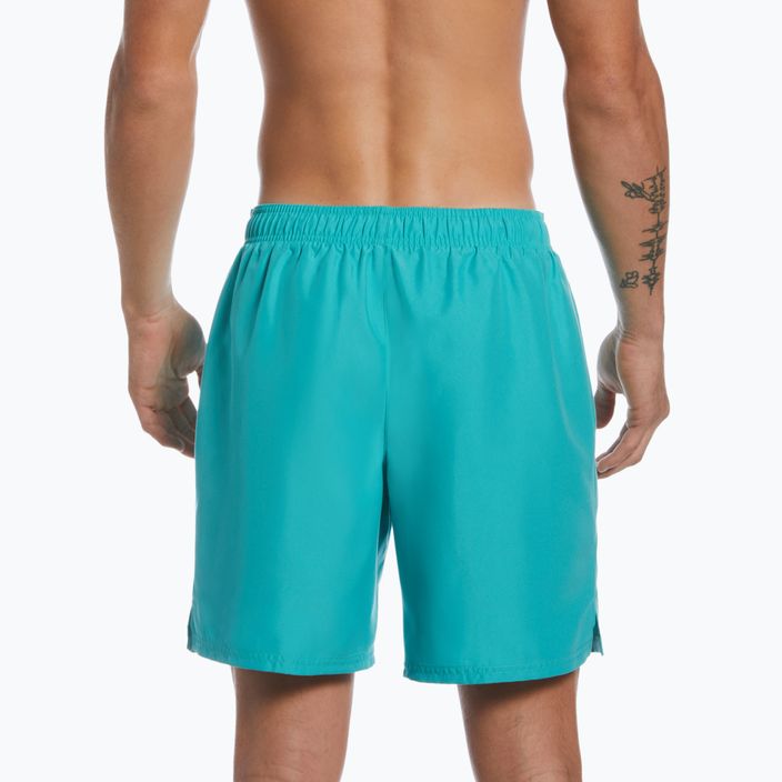 Pantaloncini da bagno Nike Essential 7" Volley da uomo, lavaggio verde acqua 7