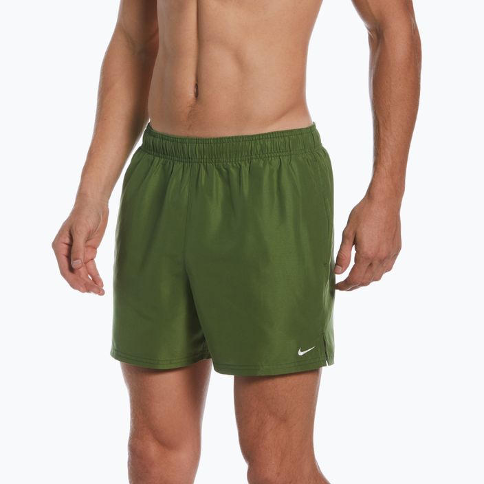 Pantaloncini da bagno Nike Essential 5" Volley treeline da uomo 4