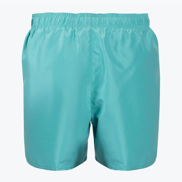 Pantaloncini da bagno Nike Essential 5" Volley da uomo, lavaggio verde acqua 3