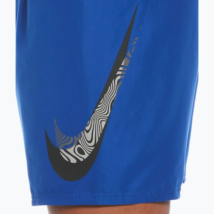 Pantaloncini da bagno Nike Liquify Swoosh 5" Volley Uomo game royal 3