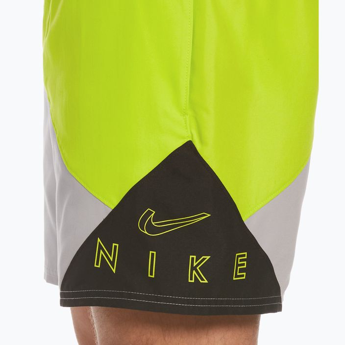 Pantaloncini da bagno Nike Logo 5" Volley da uomo, nero 9