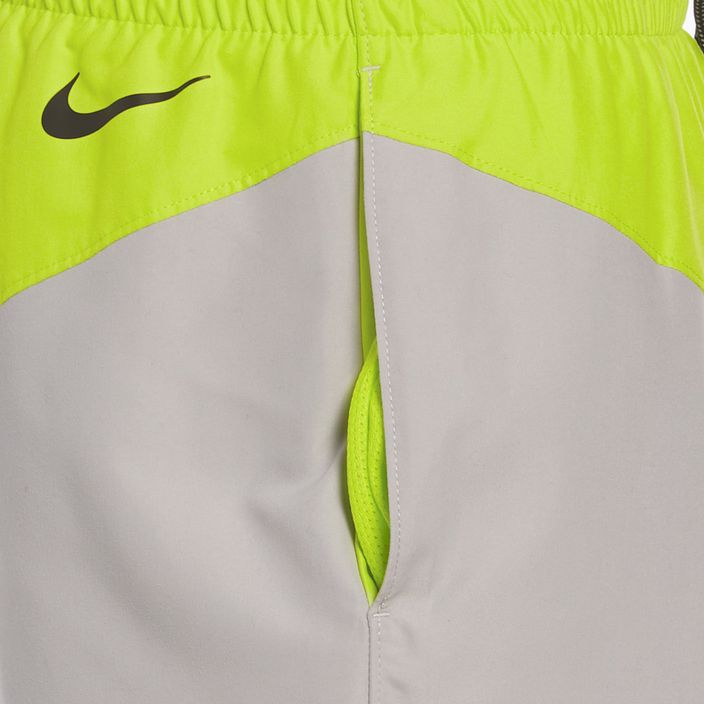 Pantaloncini da bagno Nike Logo 5" Volley da uomo, nero 10