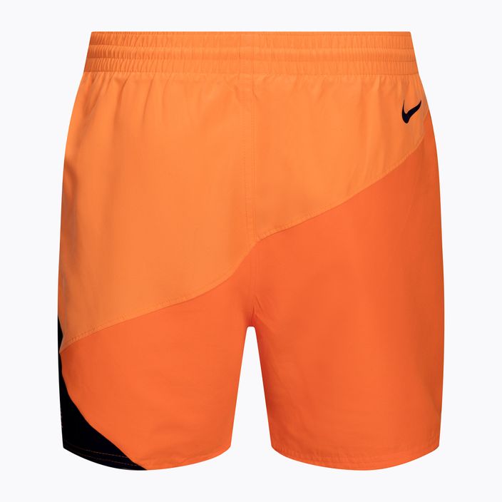 Pantaloncini da bagno Nike Logo 5" Volley da uomo, mezzanotte marina 2