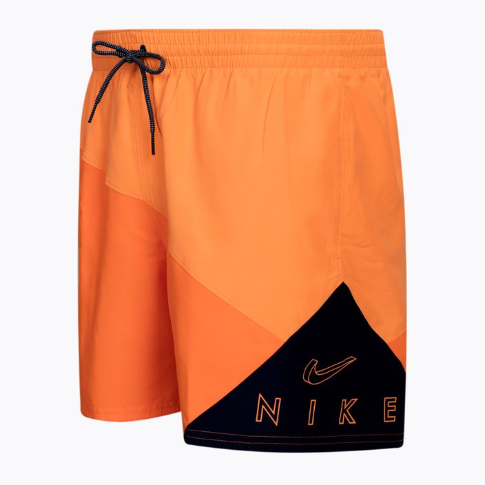 Pantaloncini da bagno Nike Logo 5" Volley da uomo, mezzanotte marina 3