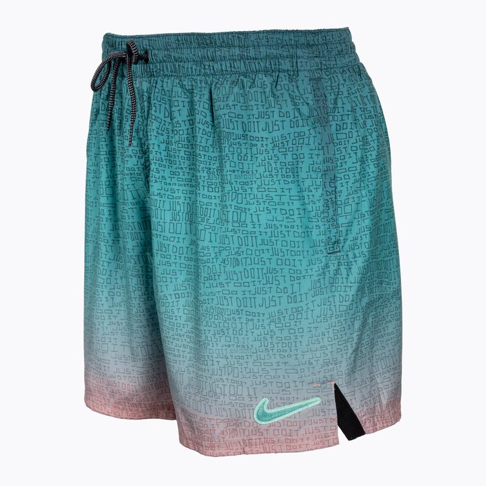 Pantaloncini da bagno Nike Just Do It Fade 5" Volley da uomo, colore corallo sbiancato 2