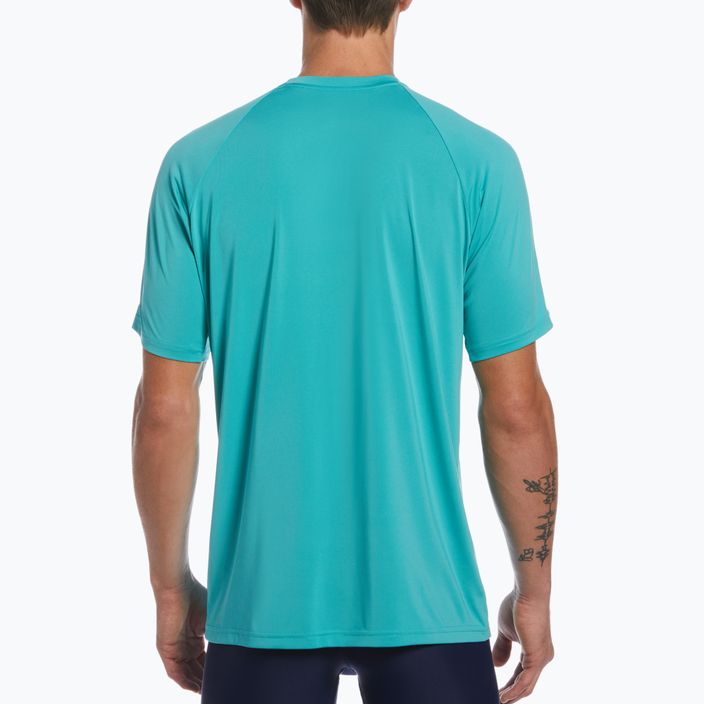 Maglietta da allenamento da uomo Nike Ring Logo lavata verde acqua 9