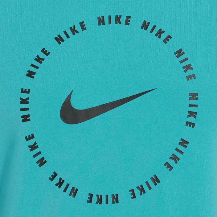 Maglietta da allenamento da uomo Nike Ring Logo lavata verde acqua 10