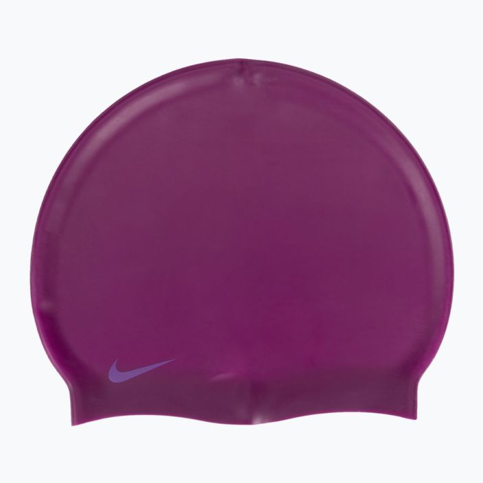 Nike Solid Silicone cuffia da nuoto sangria