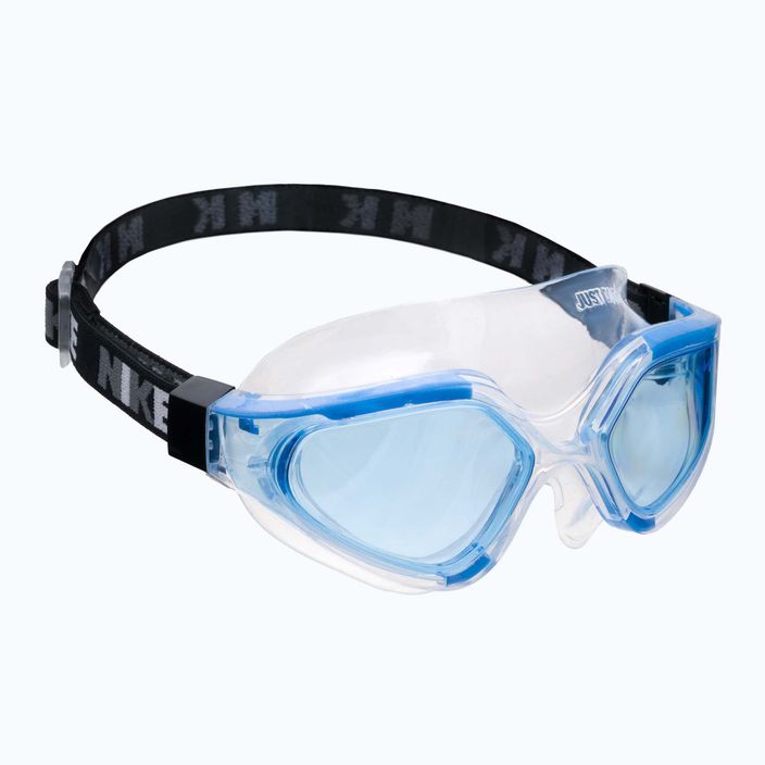 Maschera da nuoto Nike Expanse trasparente/blu