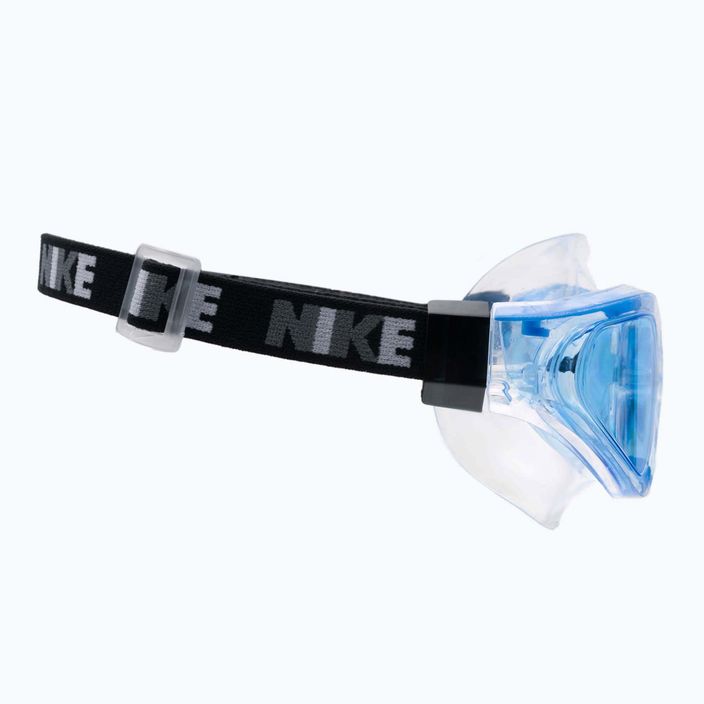 Maschera da nuoto Nike Expanse trasparente/blu 3