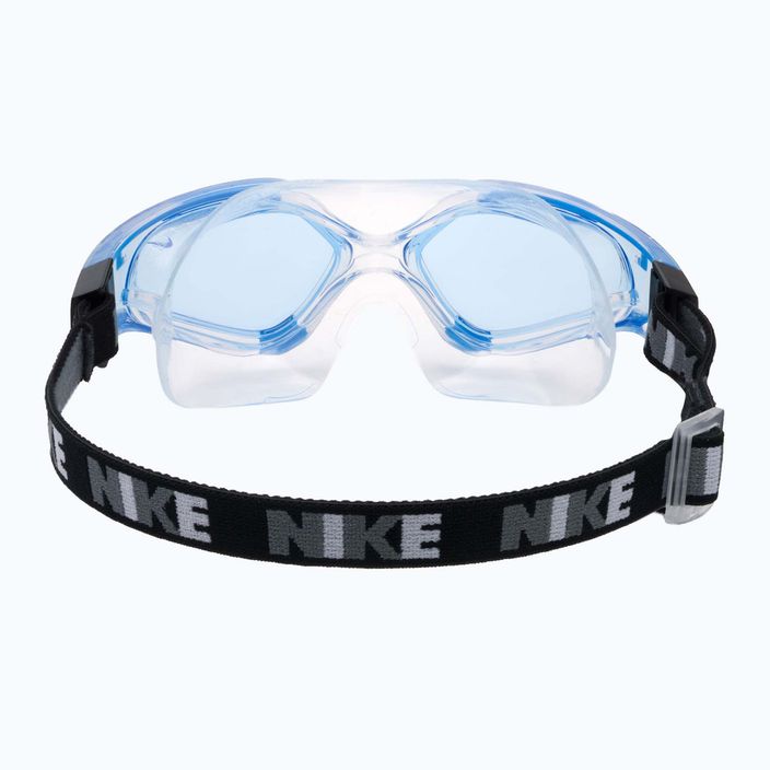 Maschera da nuoto Nike Expanse trasparente/blu 5