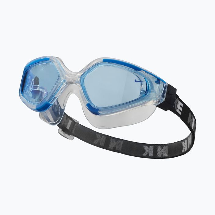 Maschera da nuoto Nike Expanse trasparente/blu 7