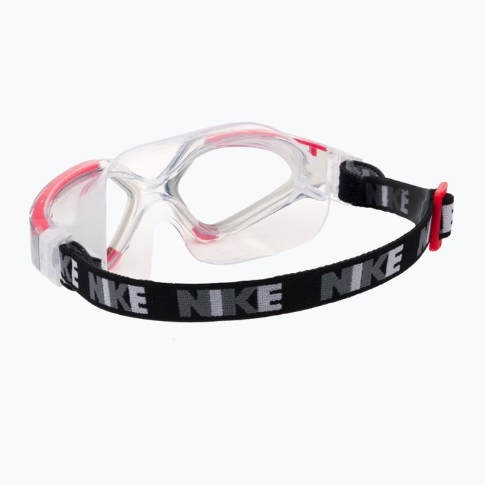 Maschera da bagno Nike Expanse rosso sirena 4
