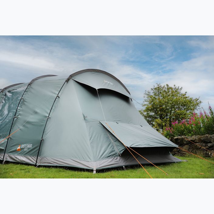 Vango Castlewood 800XL pacchetto verde minerale tenda da campeggio per 8 persone 12