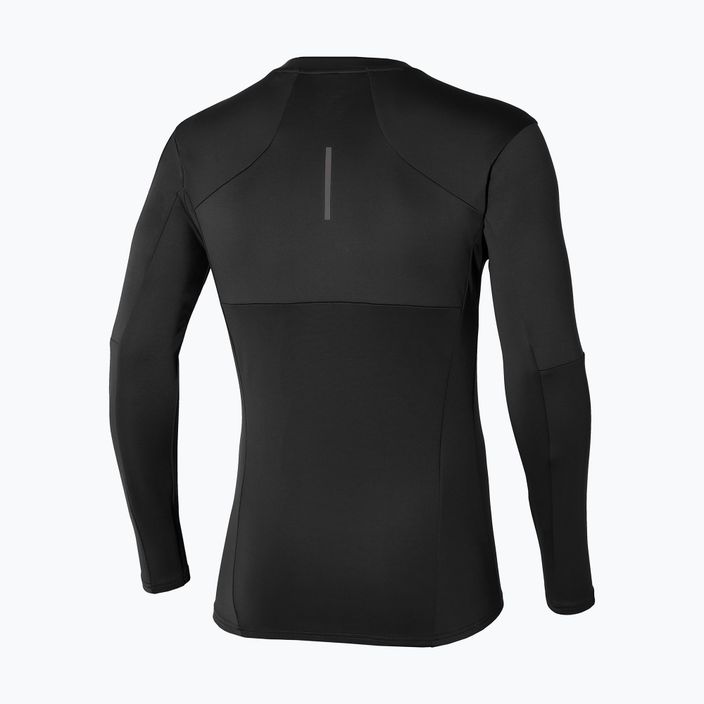 Uomo Mizuno Thermal Charge Breath Thermo Longsleeve da running nero 2