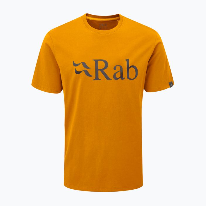 Maglietta da trekking Rab Stance Logo SS sunset da uomo 5