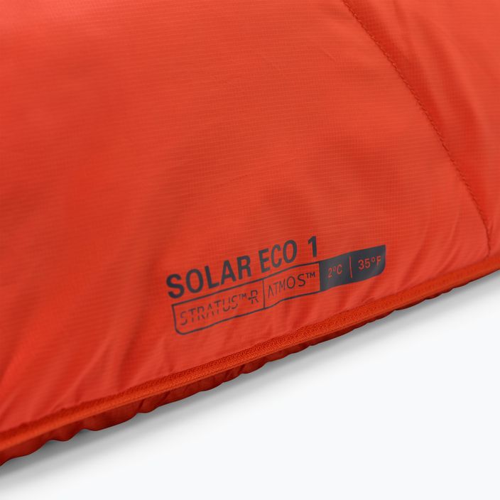 Sacco a pelo Rab Solar Eco 1 in argilla rossa 5