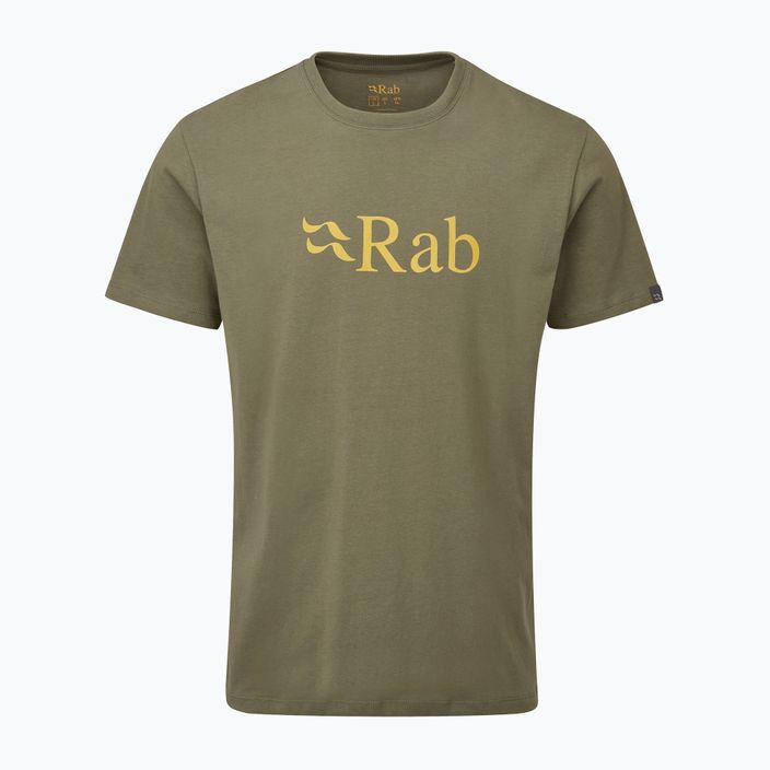 Maglietta da uomo Rab Stance Logo light khaki 4