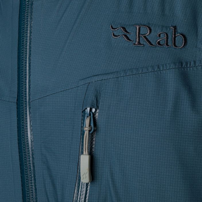 Rab Latok Paclite Plus giacca da pioggia da uomo blu orione 11