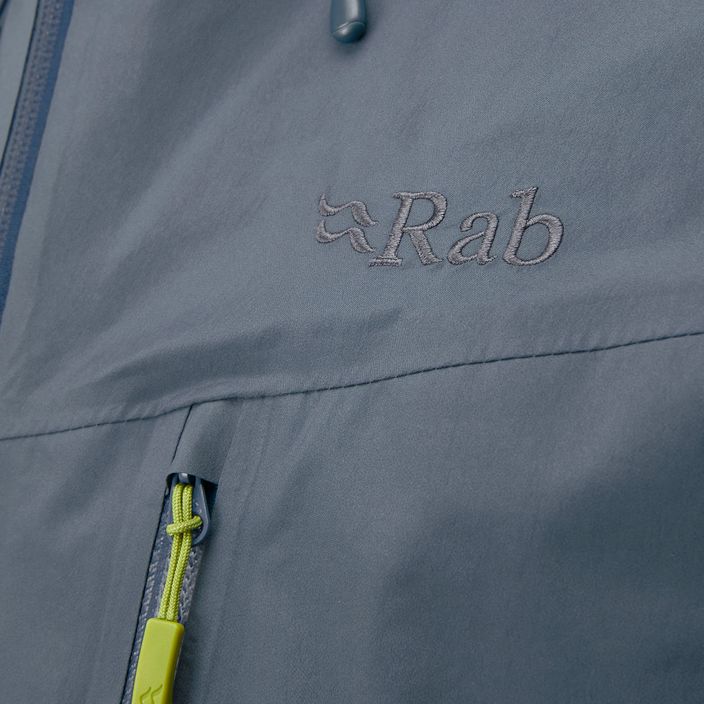 Rab Latok Paclite Plus giacca da pioggia da uomo blu orione 7