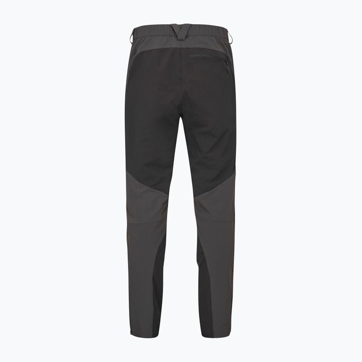 Pantaloni softshell da uomo Rab Torque Mountain antracite/nero 2
