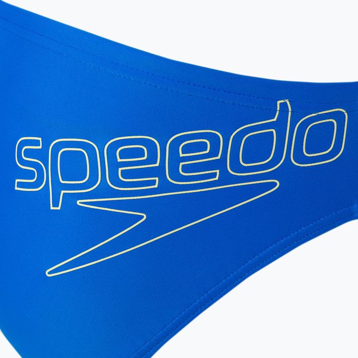 Speedo Logo bondi blu/spritz slip da bagno per bambini 4