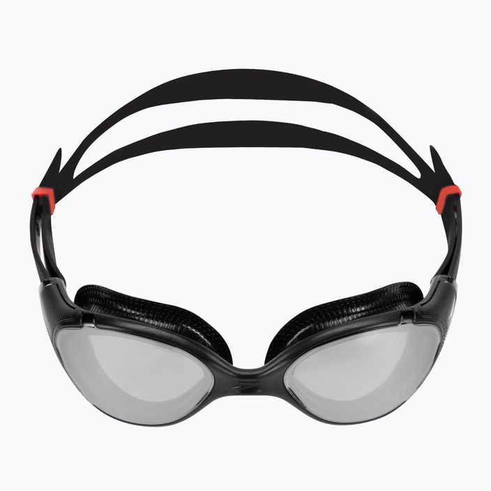 Occhiali da nuoto Speedo Biofuse 2.0 Mirror nero/rosso/cromo 2