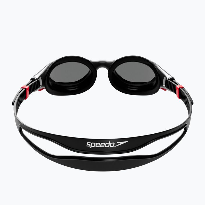 Occhiali da nuoto Speedo Biofuse 2.0 Mirror nero/rosso/cromo 8