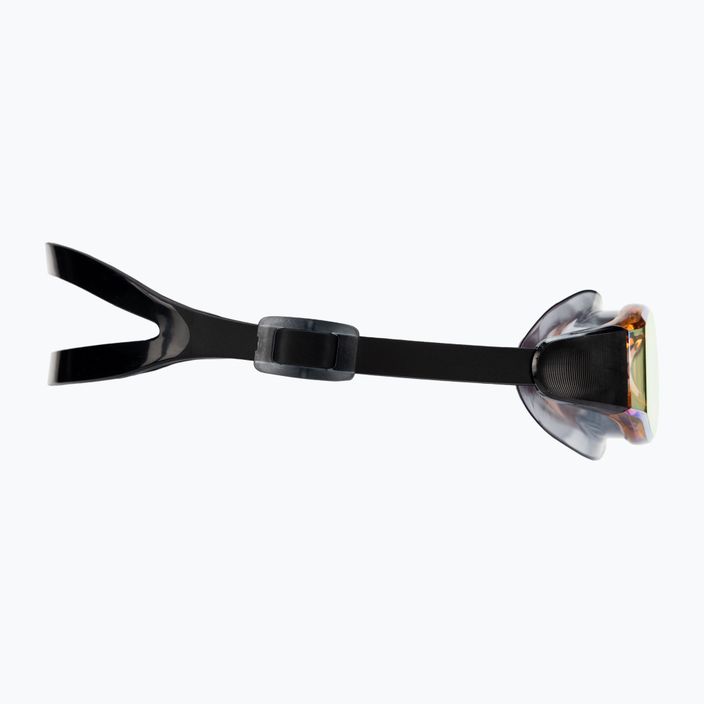 Occhiali da nuoto Speedo Mariner Pro Mirror nero/chiaro/oro fuoco 3