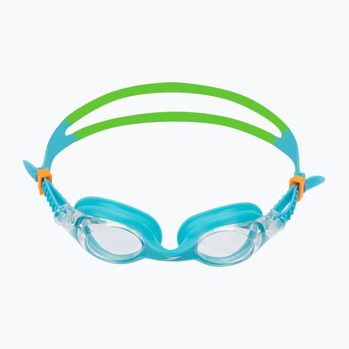Occhialini da nuoto Speedo Skoogle Infant blu/verde fluo/arancio fluo/chiaro 2