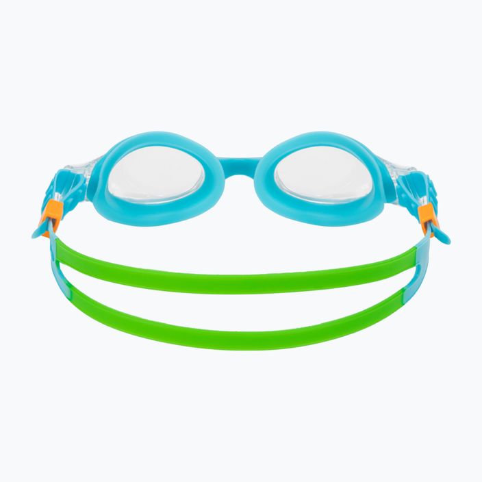 Occhialini da nuoto Speedo Skoogle Infant blu/verde fluo/arancio fluo/chiaro 5