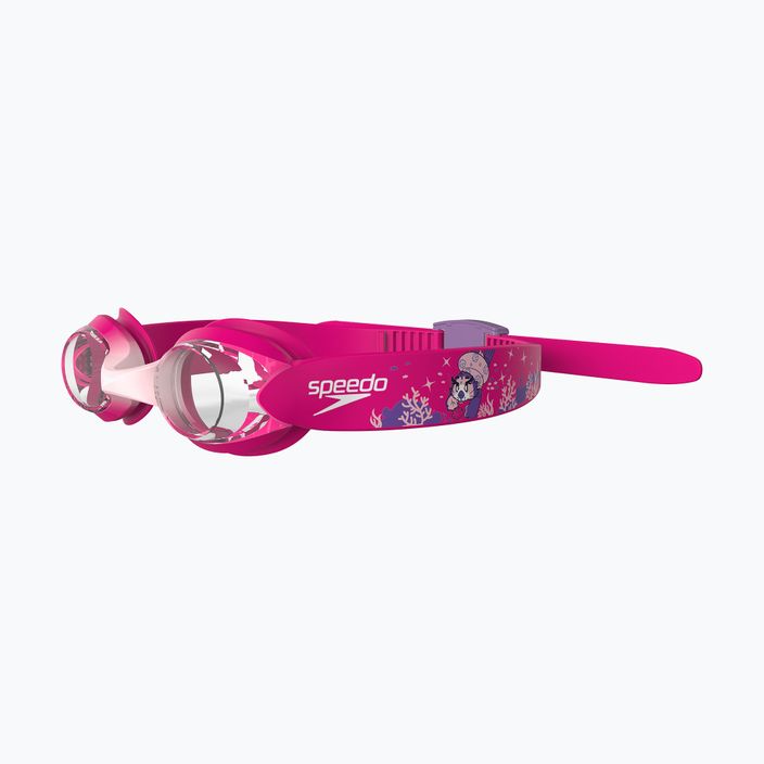 Occhialini da nuoto per bambini Speedo Illusion Infant blossom/electric pink/clear 7